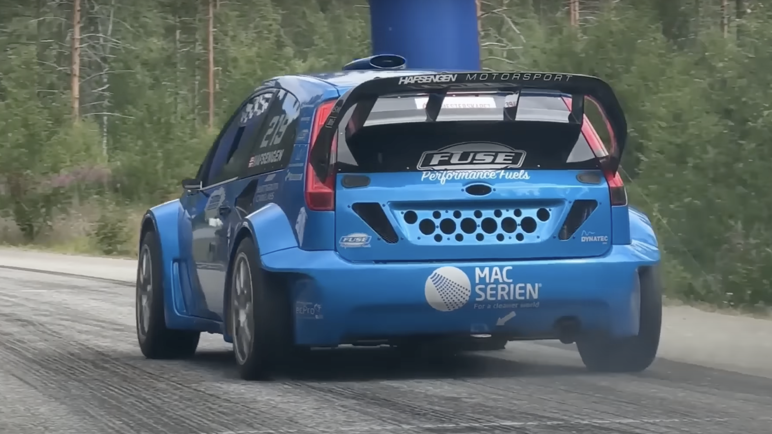 Ford Fiesta hill climb car